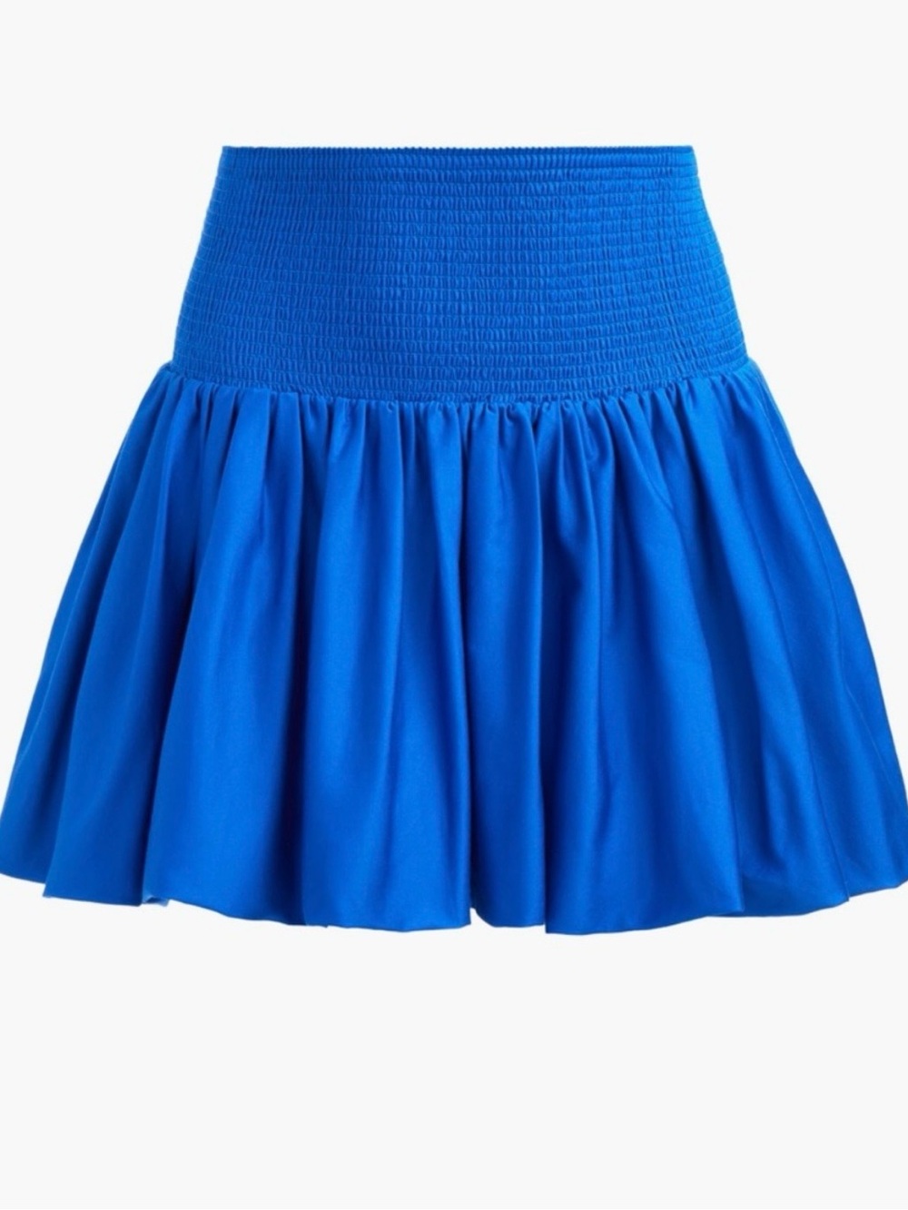 Alice + Olivia Arden Blue Bubble Mini Skirt